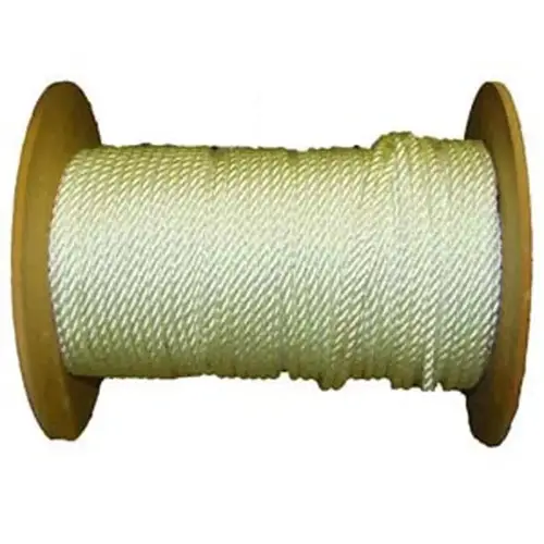 Nylon Rope, 5/16 inch x 600 feet, 3-Strand Twisted Nylon Rope, 5/16 inch x 600 feet, 3-Strand Twisted