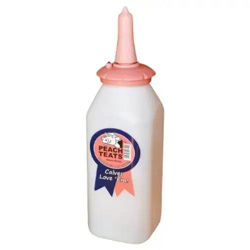 2-Quart Calf Nurser Bottle, Screw-On Teat, Vented Cap 2-Quart Calf Nurser Bottle, Screw-On Teat, Vented Cap