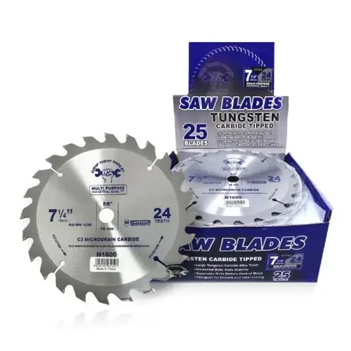 7-1/4 X 24 TOOTH CIRCULAR SAW BLADES 7-1/4 X 24 TOOTH CIRCULAR SAW BLADES