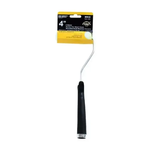 4 INCH MINI ROLLER WITH FOAM 3/8 NAP COVER 4 INCH MINI ROLLER WITH FOAM 3/8 NAP COVER