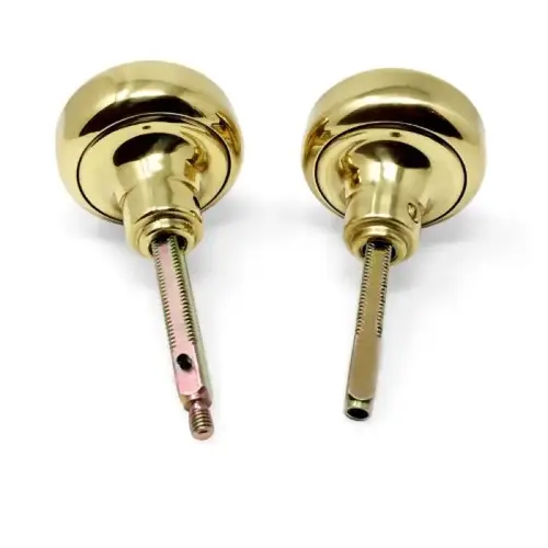 DOOR KNOB SET SOLID D BRASS DOOR KNOB SET SOLID D BRASS