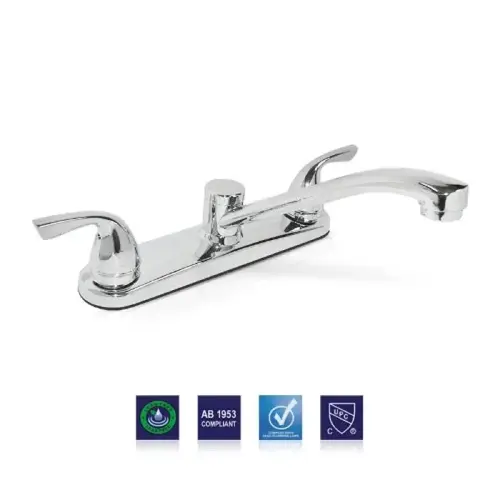2 LEVER HANDLE KITCHEN FAUCET WITH OUT 2 LEVER HANDLE KITCHEN FAUCET WITH OUT