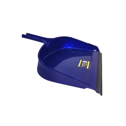 JUMBO PLASTIC DUST PAN WITH RUBBER EDGE JUMBO PLASTIC DUST PAN WITH RUBBER EDGE