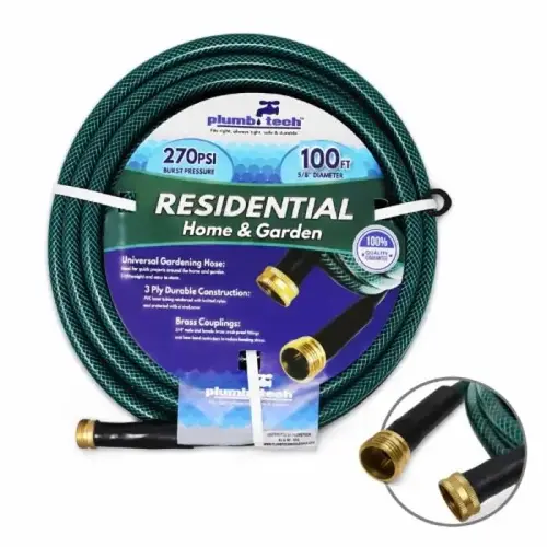 100 FOOT PVC VINYL GARDEN HOSE 100 FOOT PVC VINYL GARDEN HOSE