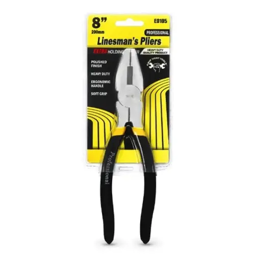 8 INCH LINESMAN PLIERS 8 INCH LINESMAN PLIERS