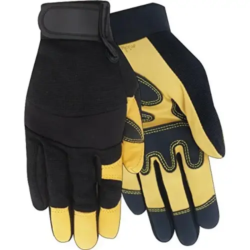 GLOVE GOATSKIN GLD GRN MD GLOVE GOATSKIN GLD GRN MD