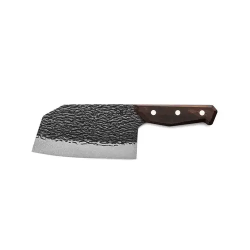 PrimalForge Chopper Knife, 6-1/2" Blade, Monzo Wood Handle PrimalForge Chopper Knife, 6-1/2" Blade, Monzo Wood Handle