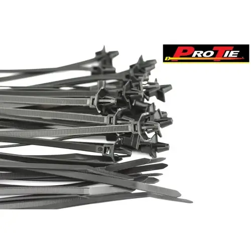 Cable Tie, 5.9", UV Resistant, Black, Pack of 25 Cable Tie, 5.9", UV Resistant, Black, Pack of 25