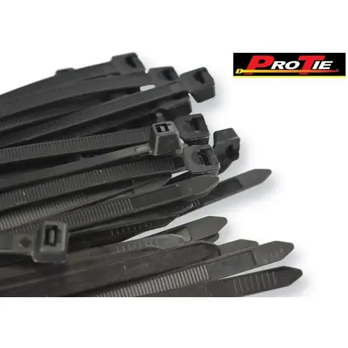 Heavy Duty UV Black Cable Tie, 18", Pack of 50 Heavy Duty UV Black Cable Tie, 18", Pack of 50