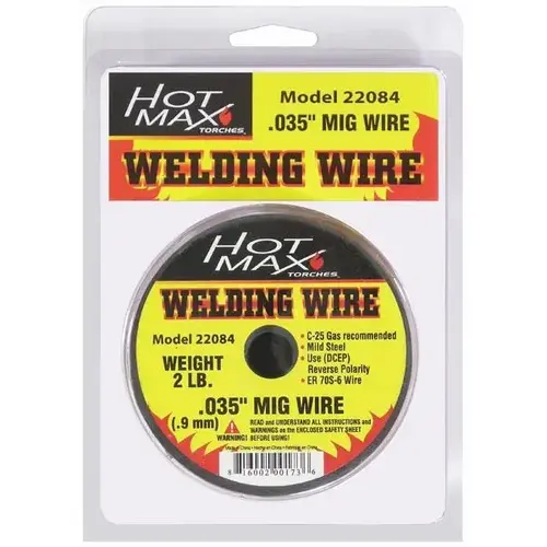 MIG WIRE MILD STEEL .035 IN 2 LB MIG WIRE MILD STEEL .035 IN 2 LB
