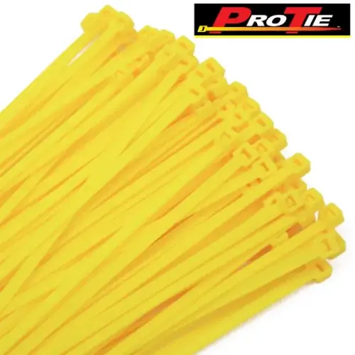 Standard Duty Cable Tie, 14.6", Yellow, Pack of 100 Standard Duty Cable Tie, 14.6", Yellow, Pack of 100