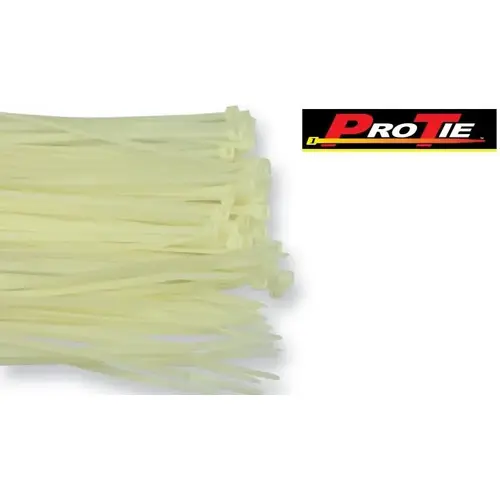 4-inch Ultra Light Duty Natural Cable Tie, Pack of 100 4-inch Ultra Light Duty Natural Cable Tie, Pack of 100