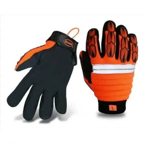 Miners' Mechanic Hi-Vis Impact Work Glove, XL Miners' Mechanic Hi-Vis Impact Work Glove, XL