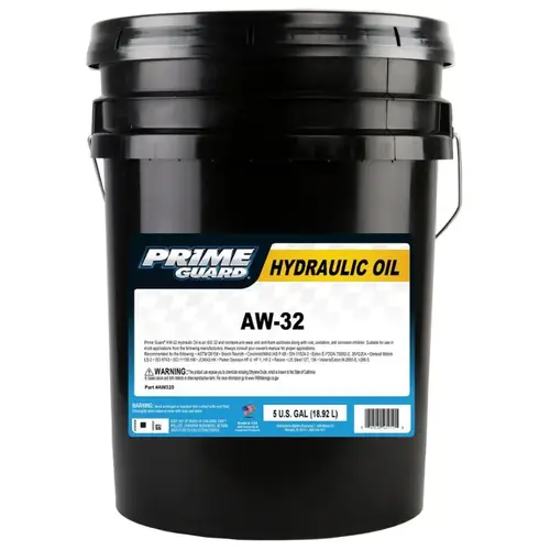 PRIME GUARD AW-32 HYD OIL - 5 GAL PRIME GUARD AW-32 HYD OIL - 5 GAL