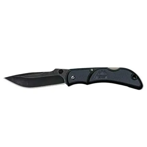 Chasm Folding Knife, 3.3" Plain Edge, Gray Chasm Folding Knife, 3.3" Plain Edge, Gray