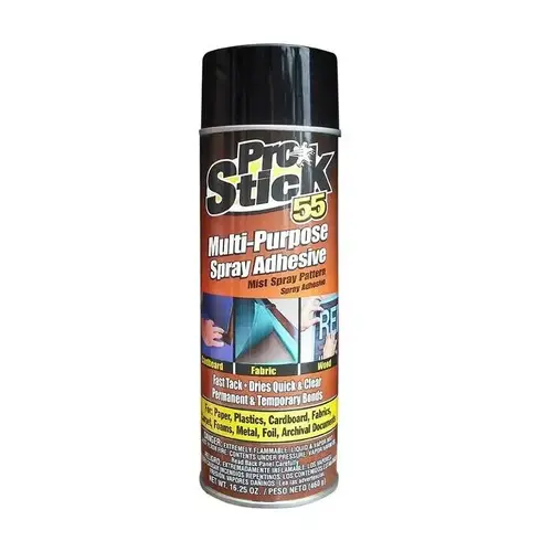 PRO STICK 55 SPRAY ADHESIVE 16.25 OZ PRO STICK 55 SPRAY ADHESIVE 16.25 OZ