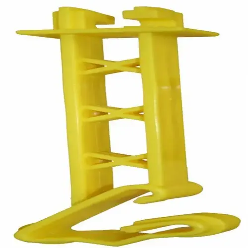 5IN REVERSE T-POST INSULATOR YELLOW 5IN REVERSE T-POST INSULATOR YELLOW