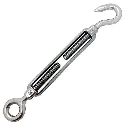 HOOK & EYE TURNBUCKLE 5/16 X 4 1/2 HOOK & EYE TURNBUCKLE 5/16 X 4 1/2