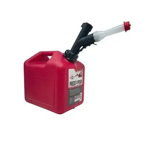 PRESS N POUR 2+ GALLON GAS CAN PRESS N POUR 2+ GALLON GAS CAN