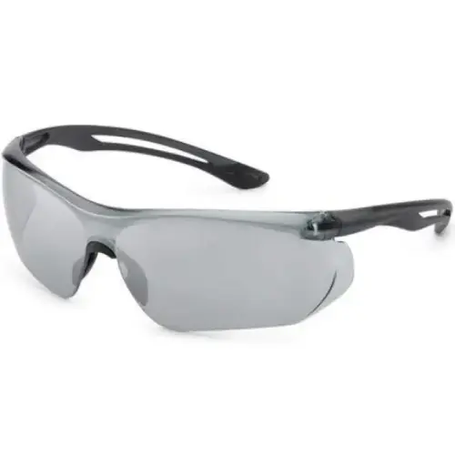 PARALLAX SAFETY GLASSES-SILVER LENS/GRAY PARALLAX SAFETY GLASSES-SILVER LENS/GRAY