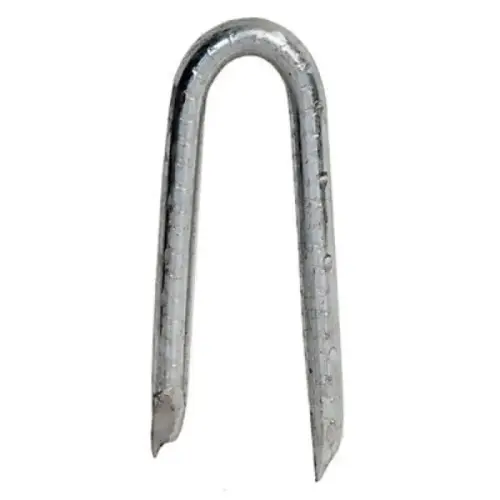 FENCE STAPLE 1-1/2IN BRT BARBED FENCE STAPLE 1-1/2IN BRT BARBED