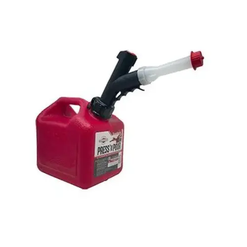 PRESS N POUR 1+ GALLON GAS CAN PRESS N POUR 1+ GALLON GAS CAN