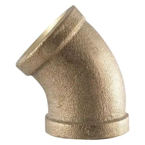 1/2IN ELBOW 45 125# BRONZE LEAD FRE 1/2IN ELBOW 45 125# BRONZE LEAD FRE