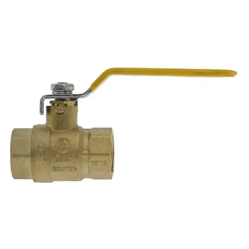 3/4" FPT Full Port Ball Valve, 600 WOG, Lead-Free, 0827NL Series 3/4" FPT Full Port Ball Valve, 600 WOG, Lead-Free, 0827NL Series