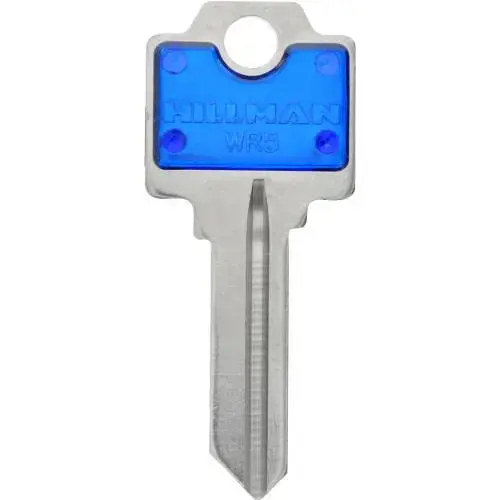 WR-5 86244 BLUE COLOR KEY BLANK -5CT WR-5 86244 BLUE COLOR KEY BLANK -5CT