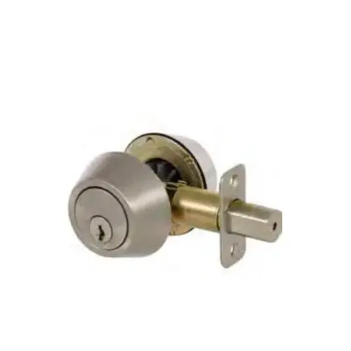 Callan Double Cylinder Deadbolt, 1" Throw, Satin Nickel, Box Pack Callan Double Cylinder Deadbolt, 1" Throw, Satin Nickel, Box Pack