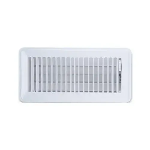 FLOOR DIFFUSER 4 X 10 IN WHITE FLOOR DIFFUSER 4 X 10 IN WHITE