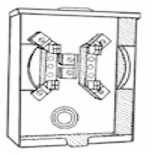 Meter Socket, 200A 4-Jaw Ringless, Underground Service Meter Socket, 200A 4-Jaw Ringless, Underground Service