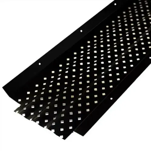 4 FT BLK K ALUM GUTTER GUARD 10PK 4 FT BLK K ALUM GUTTER GUARD 10PK