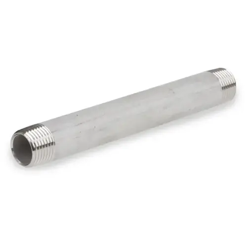 1" x 3-1/2" Stainless Steel Threaded Pipe Nipple 1" x 3-1/2" Stainless Steel Threaded Pipe Nipple