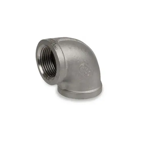 1/8" 90 Degree NPT Pipe Elbow, 150 Class, 304 Stainless Steel 1/8" 90 Degree NPT Pipe Elbow, 150 Class, 304 Stainless Steel