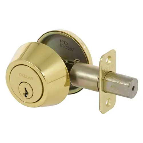 200S-US3 BP DEADBOLT SGLE CYL BRIGHT BRASS 200S-US3 BP DEADBOLT SGLE CYL BRIGHT BRASS