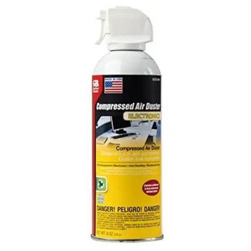 Compressed Air Duster, 8 oz, Bitterant, Ozone Safe Compressed Air Duster, 8 oz, Bitterant, Ozone Safe