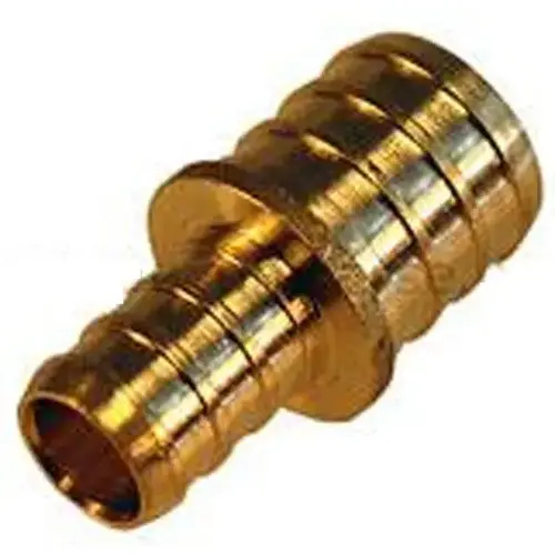 PEX Reducing Coupling, 3/4" x 1/2", Lead-Free Brass PEX Reducing Coupling, 3/4" x 1/2", Lead-Free Brass
