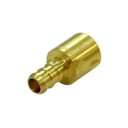 PEX Adapter, 3/4" PEX x 3/4" Female Sweat, Lead-Free Brass PEX Adapter, 3/4" PEX x 3/4" Female Sweat, Lead-Free Brass