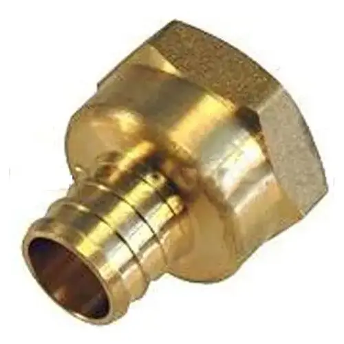 1/2" PEX x 3/4" FPT Brass Adapter 1/2" PEX x 3/4" FPT Brass Adapter