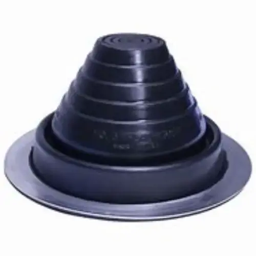 BLK METAL ROOF PIPE FLASHING 1/4-5IN BLK METAL ROOF PIPE FLASHING 1/4-5IN