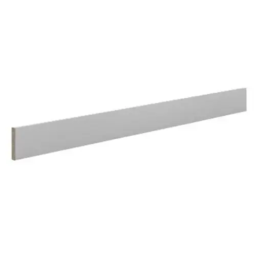 Rigid Thermofoil Toe Kick, 90", White Rigid Thermofoil Toe Kick, 90", White