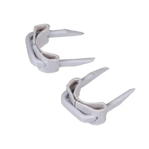 Insulated Cable Staples, 1/2" Leg, White, Pack of 15 Insulated Cable Staples, 1/2" Leg, White, Pack of 15
