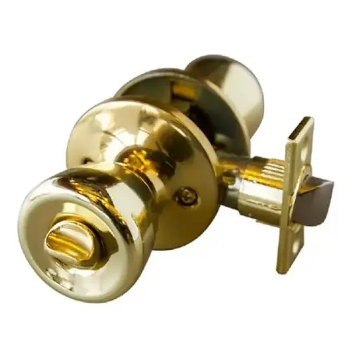 Terrace Privacy Door Knob, Polished Brass Terrace Privacy Door Knob, Polished Brass