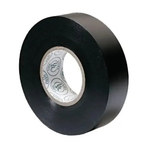 Electrical Tape, 1/2" x 20 ft, Black, Pack of 5 Electrical Tape, 1/2" x 20 ft, Black, Pack of 5
