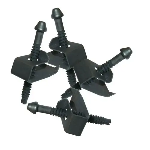 Sink Clips for U-Channel Top Mount Sinks, Steel, Pack of 14 Sink Clips for U-Channel Top Mount Sinks, Steel, Pack of 14
