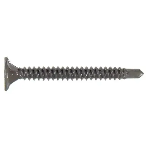 Phillips Wafer Head Self-Drilling Screw, #8 x 1-5/8", Gray Ceramic Coated, Box of 5 lb Phillips Wafer Head Self-Drilling Screw, #8 x 1-5/8", Gray Ceramic Coated, Box of 5 lb