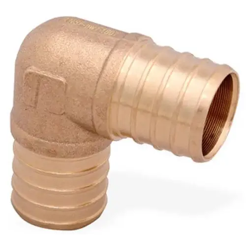 1" PEX 90 Degree Lead-Free Brass Elbow 1" PEX 90 Degree Lead-Free Brass Elbow