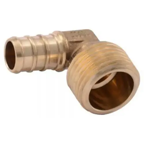 PEX Barb x Male NPT 90-Degree Elbow, 1/2 inch PEX Barb x Male NPT 90-Degree Elbow, 1/2 inch