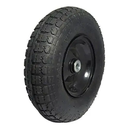 Pneumatic Wheel, 13" Diameter, Knobby Tread, Centered Hub Pneumatic Wheel, 13" Diameter, Knobby Tread, Centered Hub